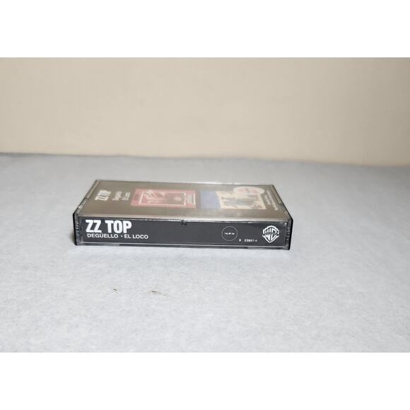 ZZ Top Deguello and El Loco Double Cassette Tested Vintage 1979-1983 Pre-owned - Picture 2 of 6